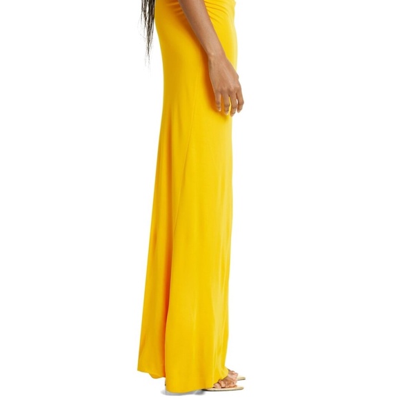 REBECCA VALLANCE Phoenix Gown in Marigold size 8 $1,075 - Picture 6 of 15